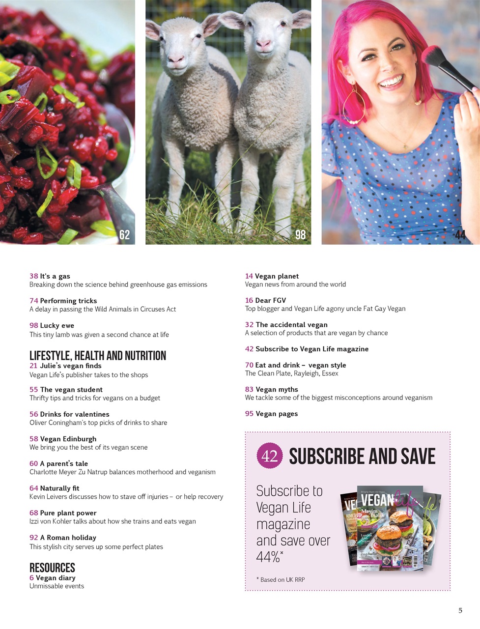 Vegan Life Preview Pages