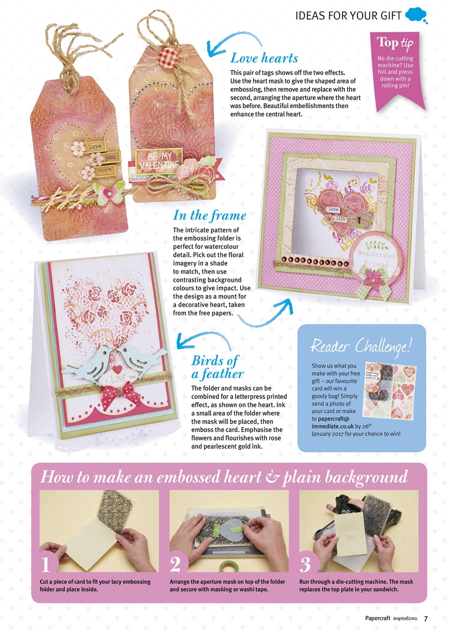Papercraft Inspirations Preview Pages
