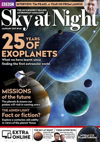 BBC Sky at Night Magazine issue January 2017