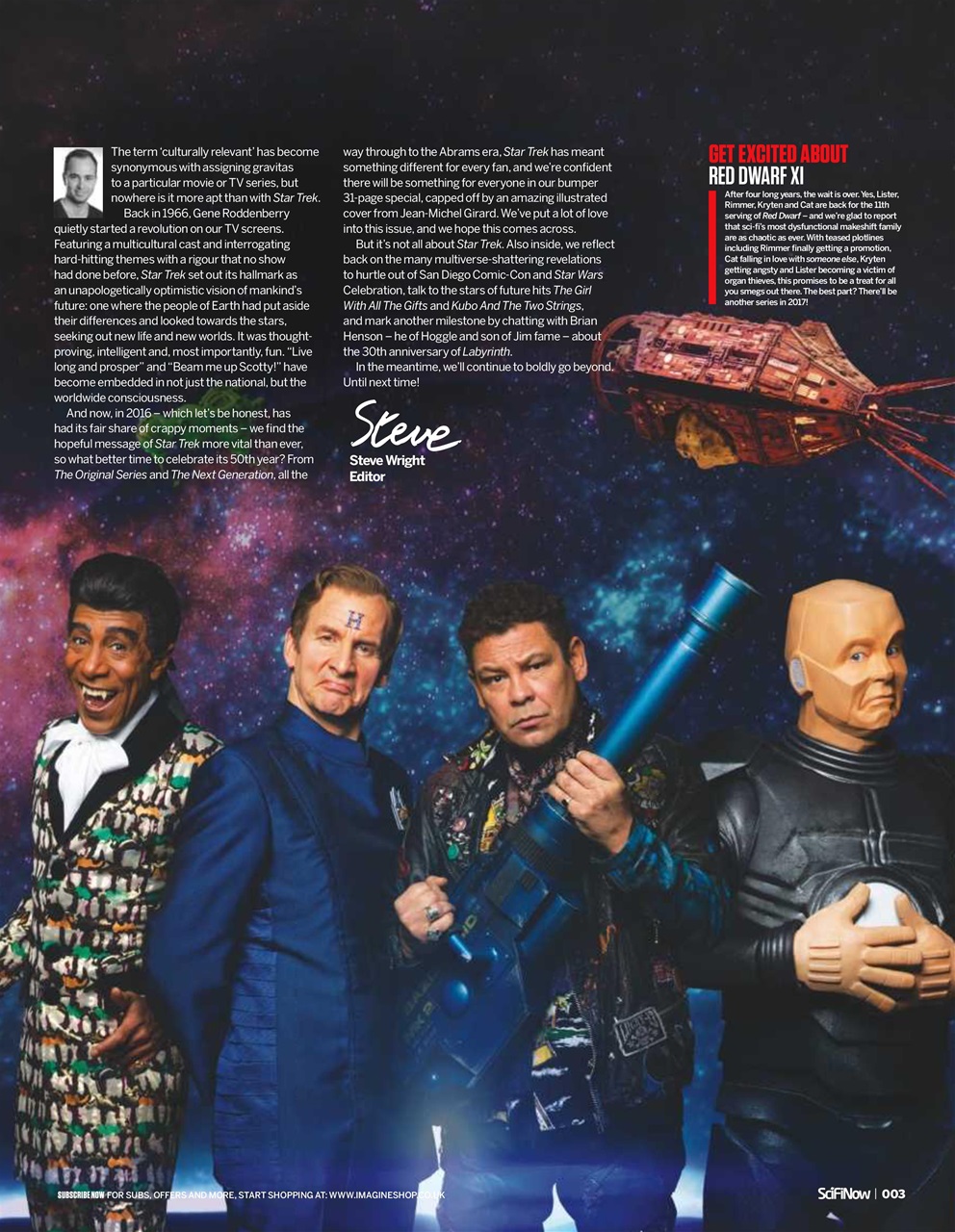 SciFiNow Preview Pages