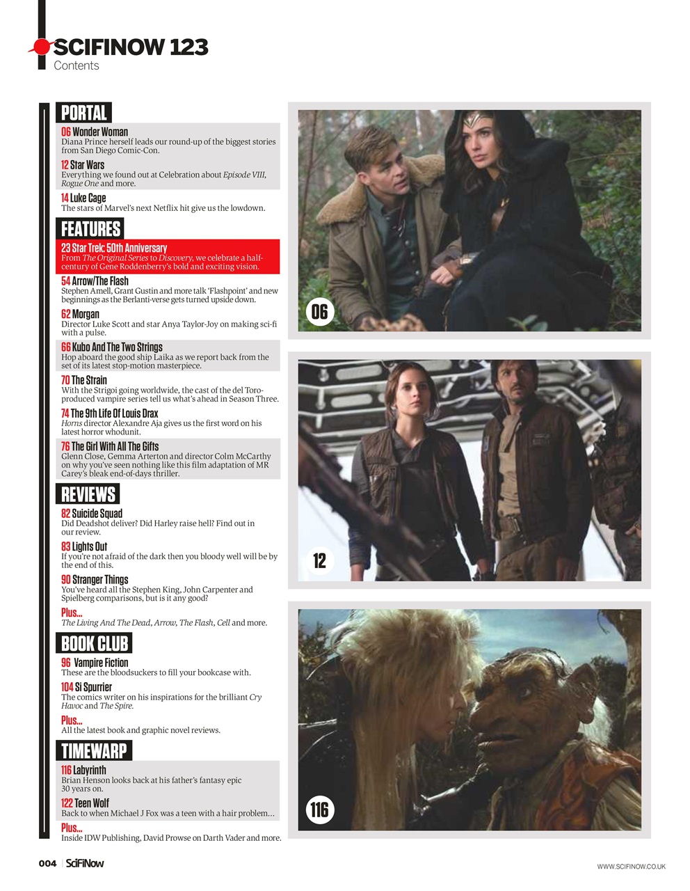 SciFiNow Preview Pages