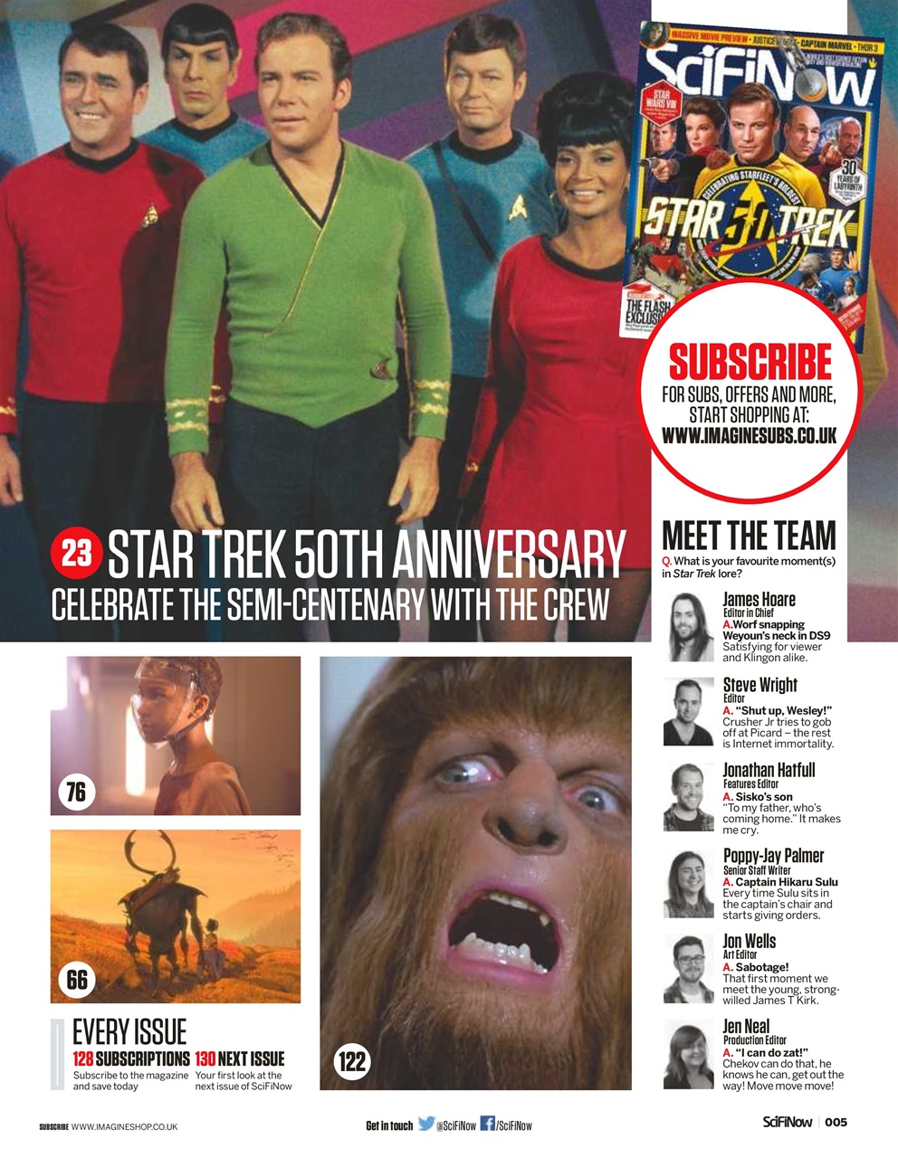 SciFiNow Preview Pages