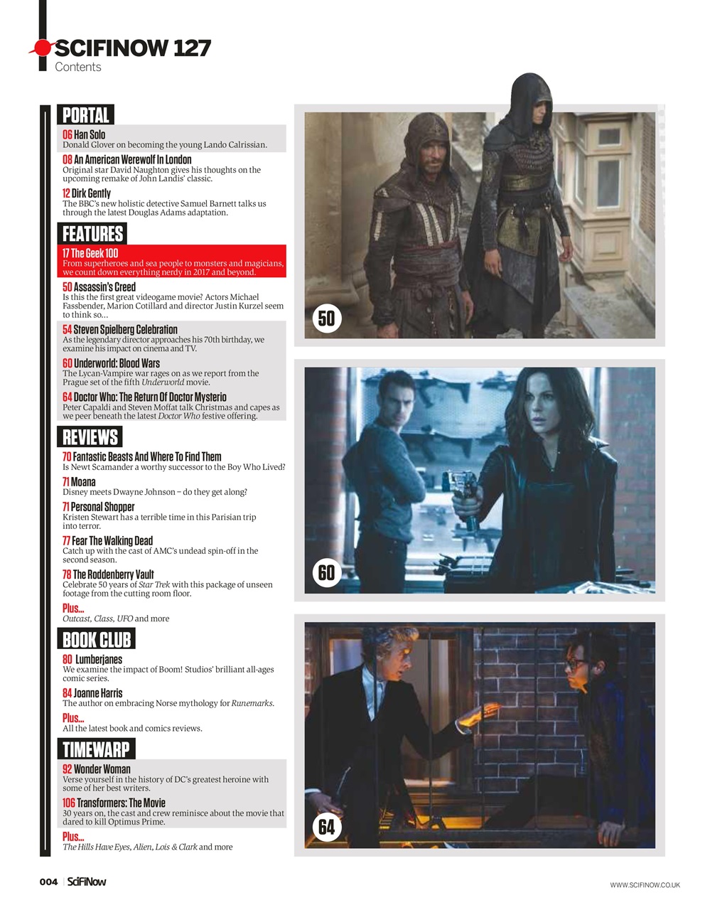 SciFiNow Preview Pages