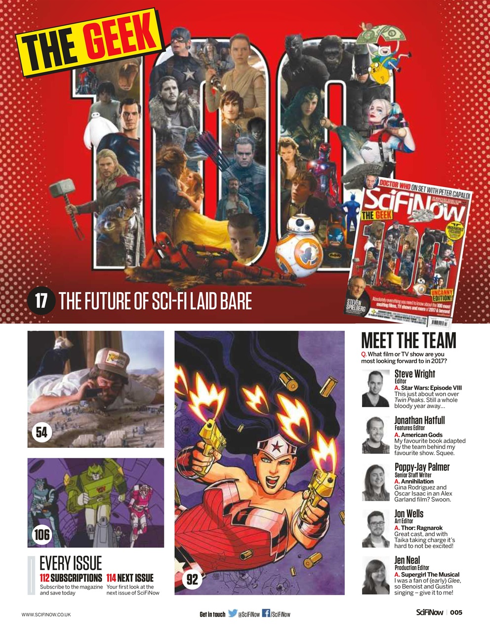 SciFiNow Preview Pages
