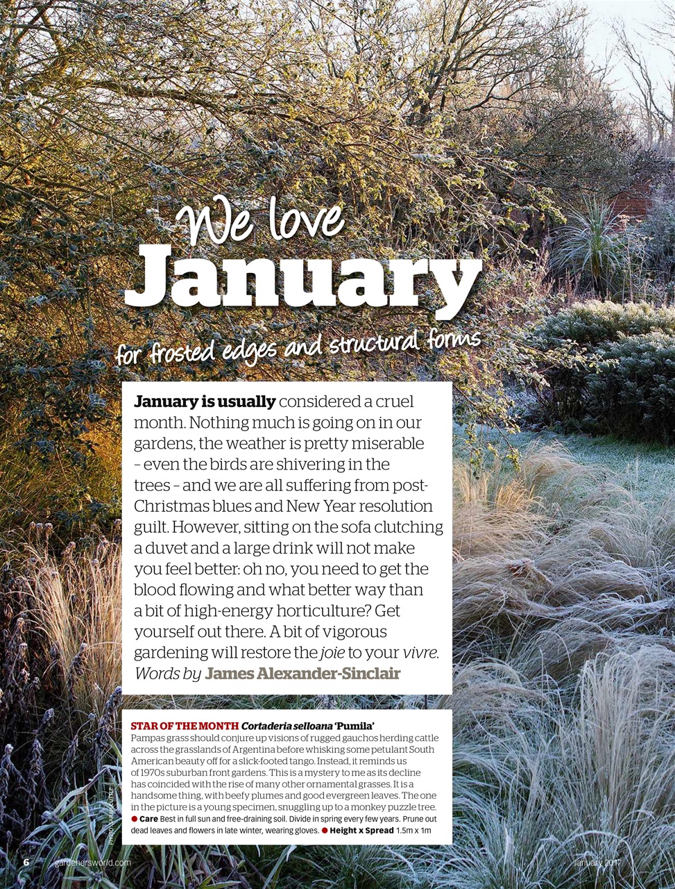 BBC Gardeners’ World Magazine Preview Pages