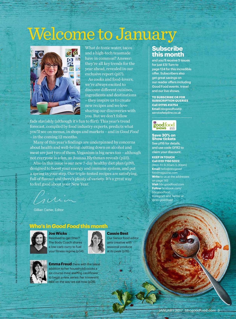 Good Food Magazine Preview Pages
