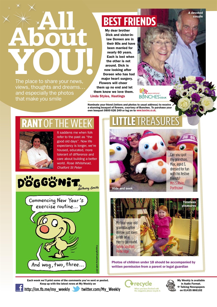 My Weekly Preview Pages