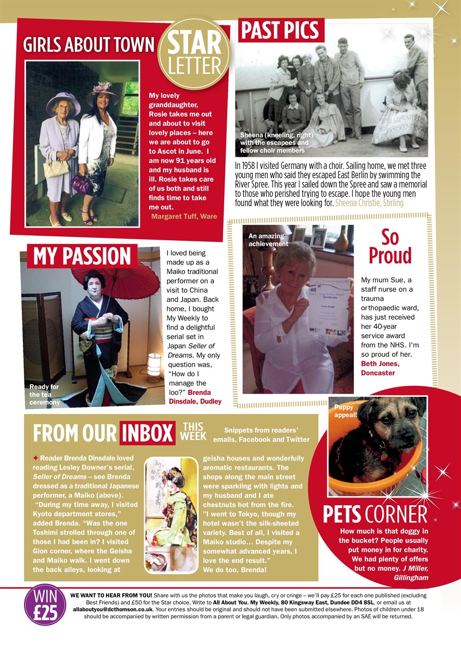 My Weekly Preview Pages