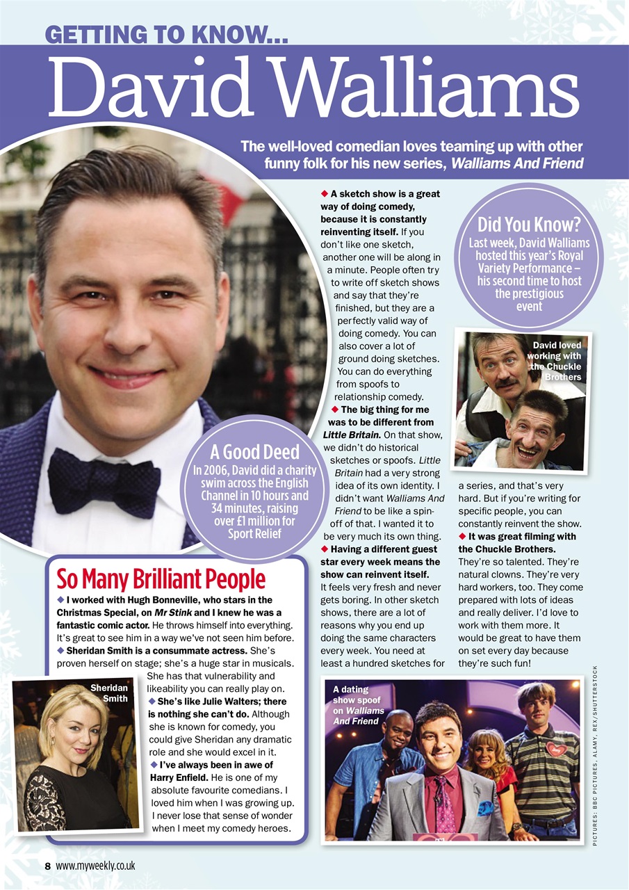 My Weekly Preview Pages