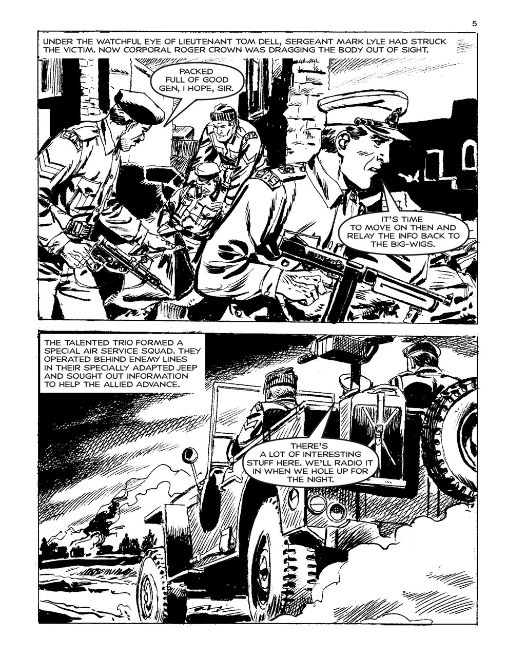Commando Preview Pages