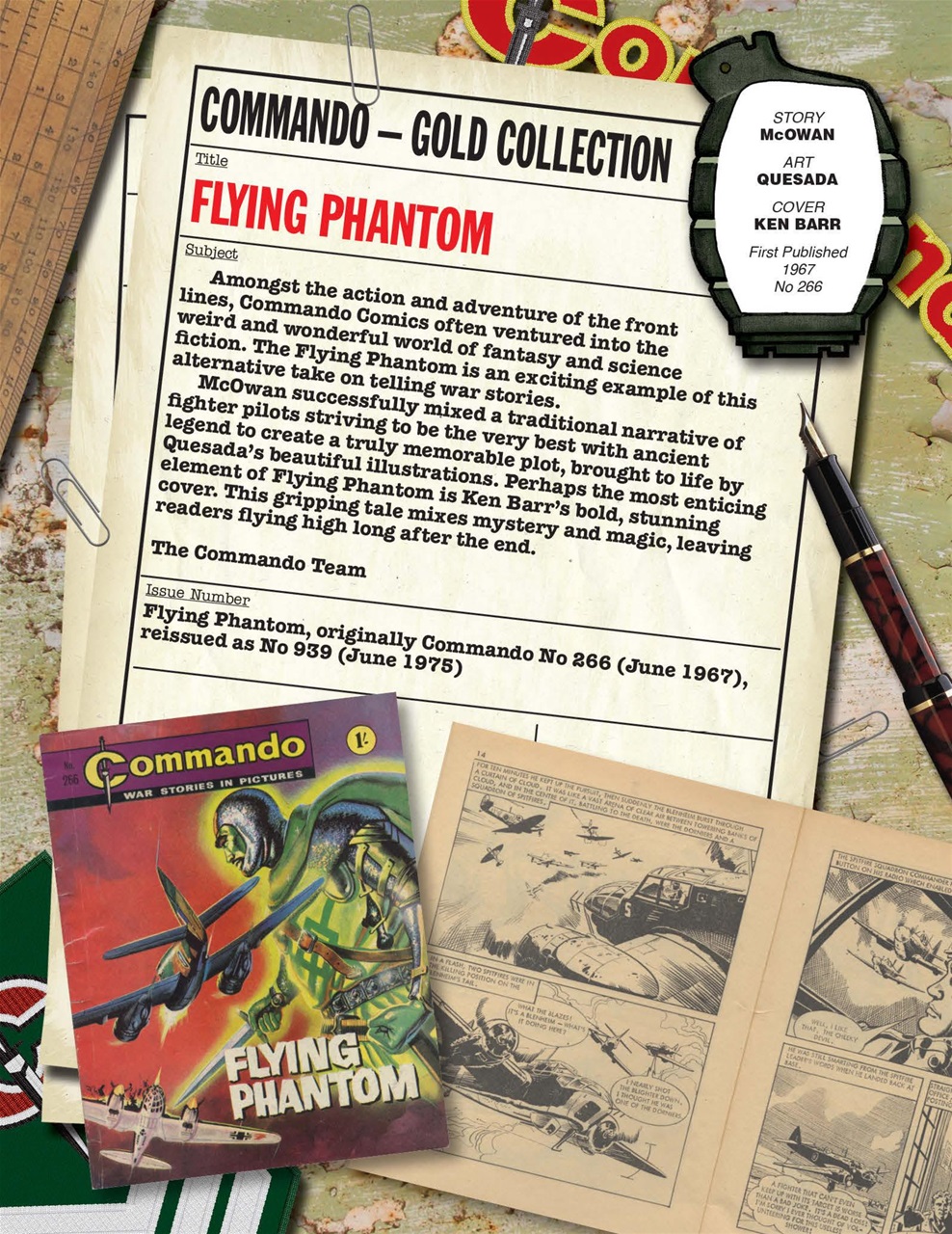 Commando Preview Pages