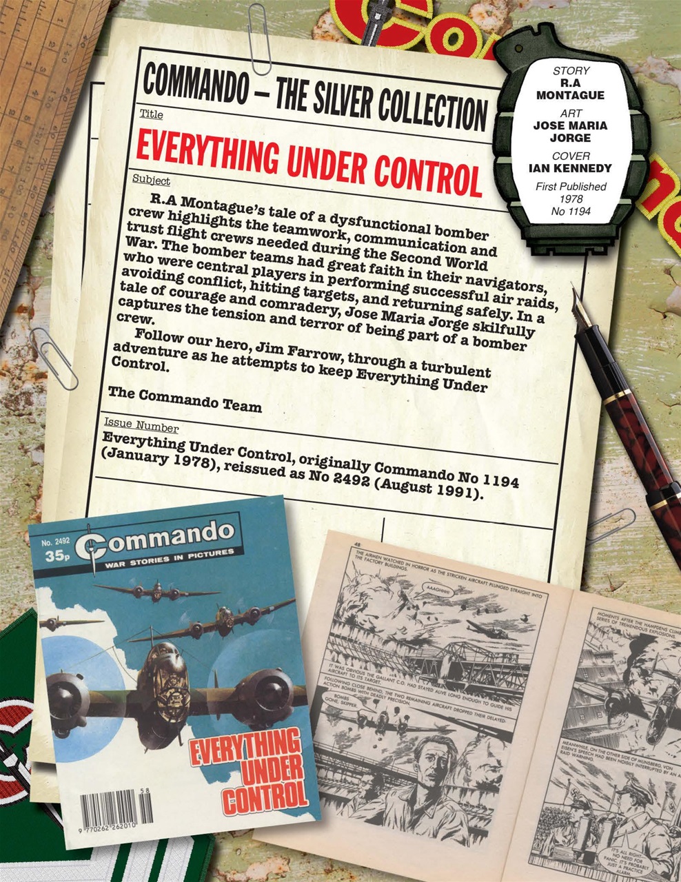 Commando Preview Pages