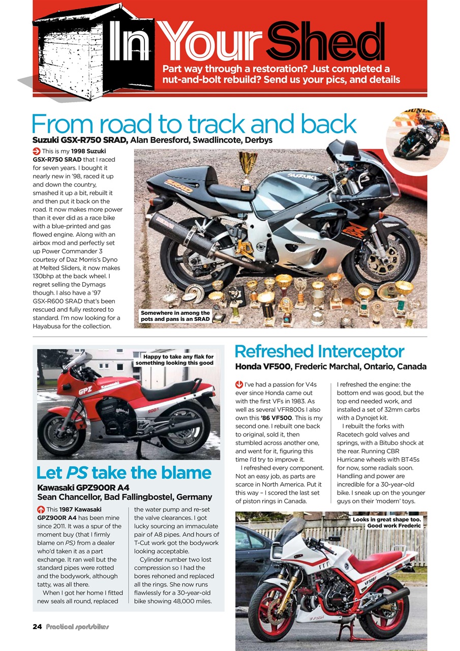 Practical Sportsbikes Preview Pages