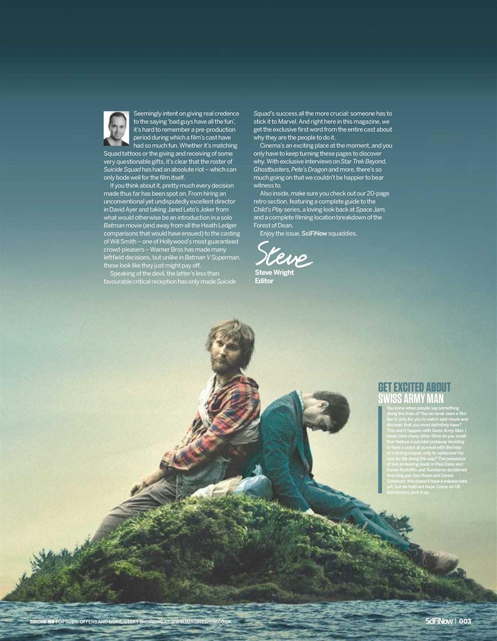 SciFiNow Preview Pages