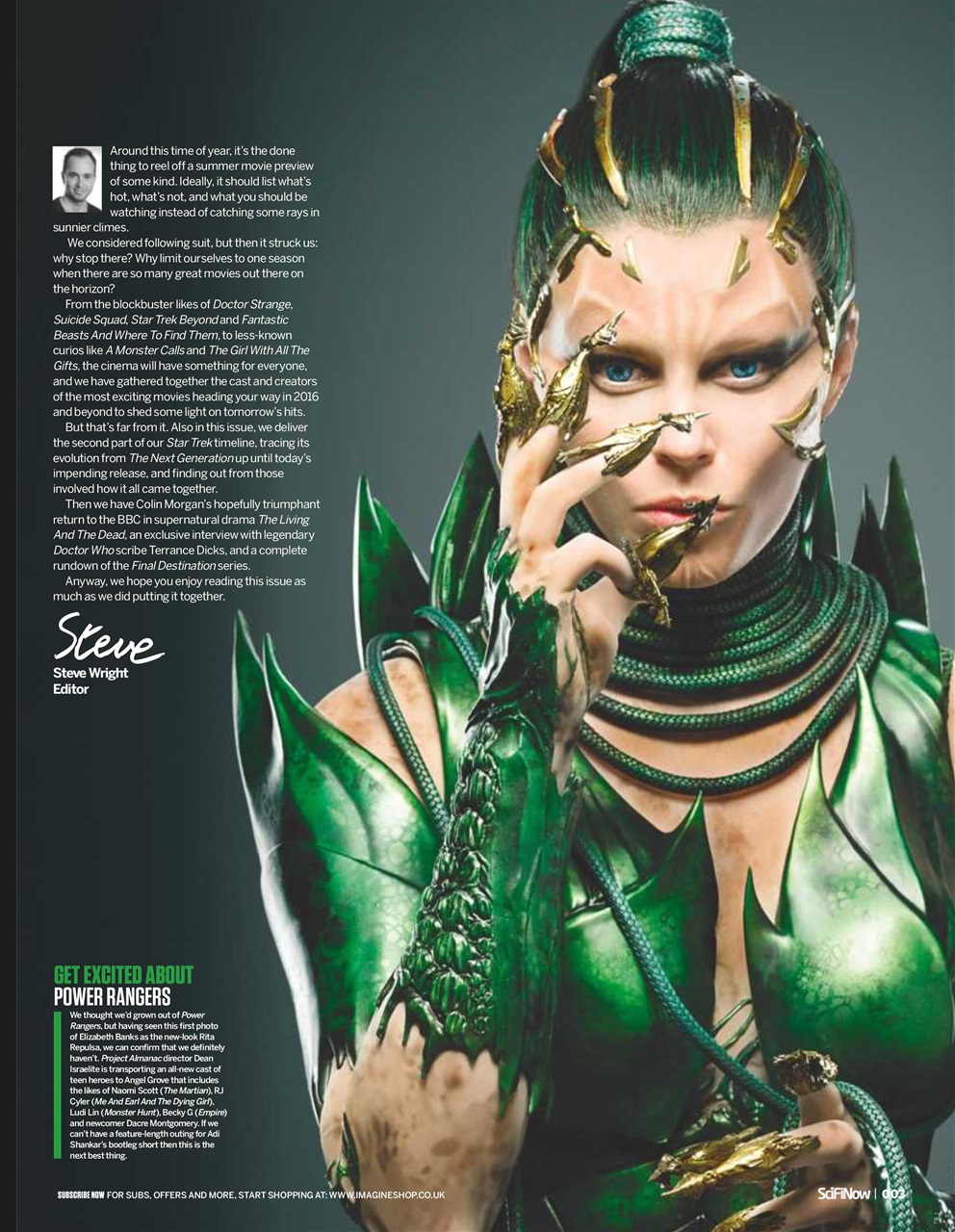 SciFiNow Preview Pages