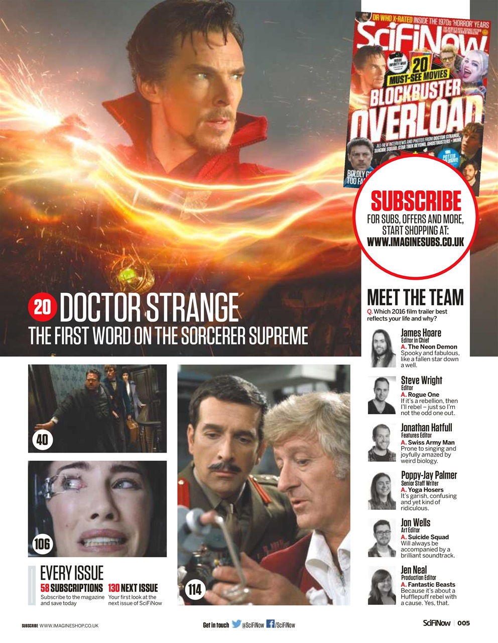 SciFiNow Preview Pages