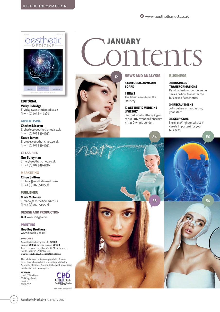 Aesthetic Medicine Preview Pages
