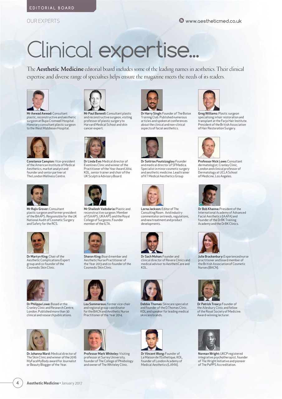 Aesthetic Medicine Preview Pages