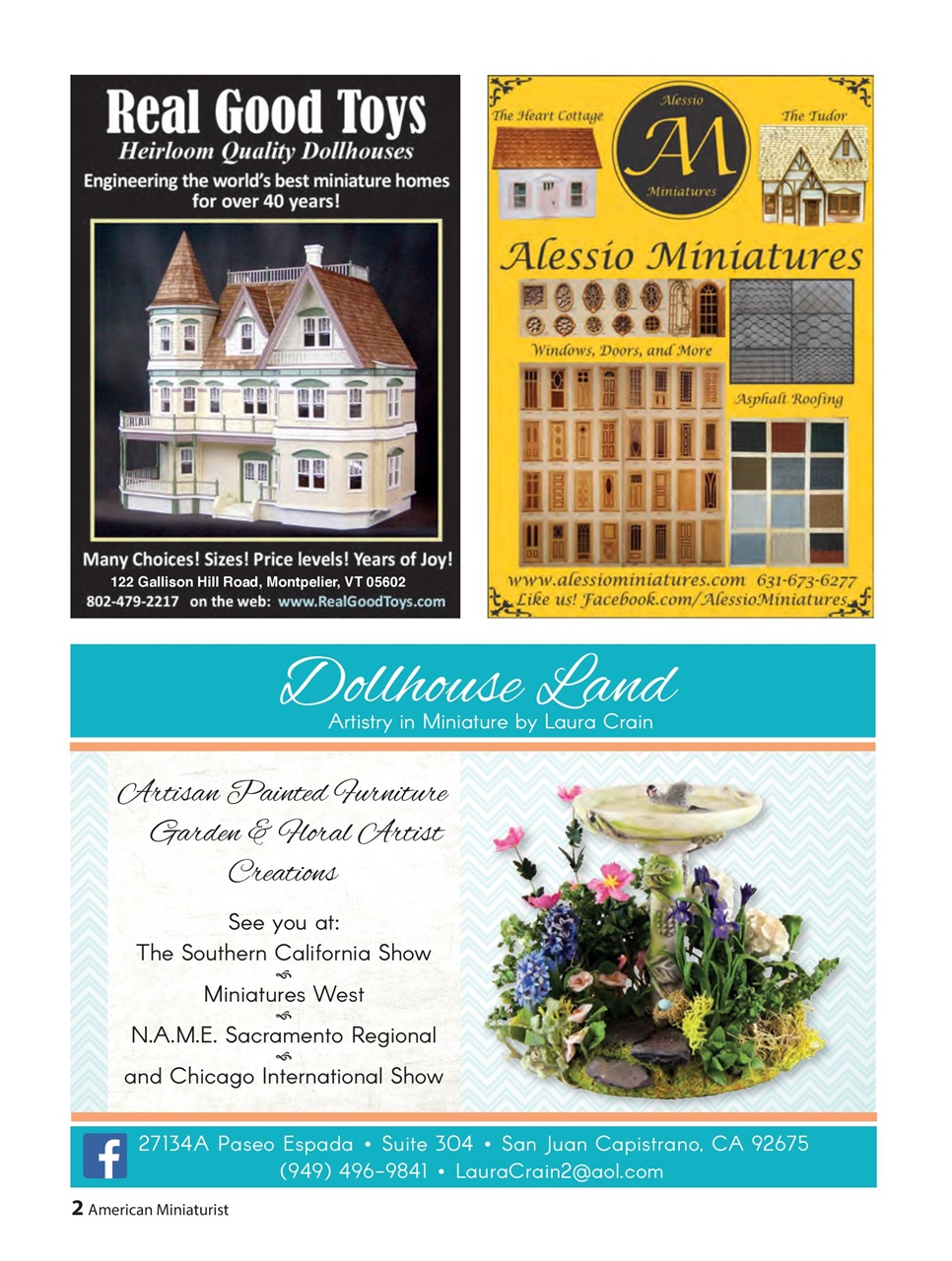 American Miniaturist Preview Pages
