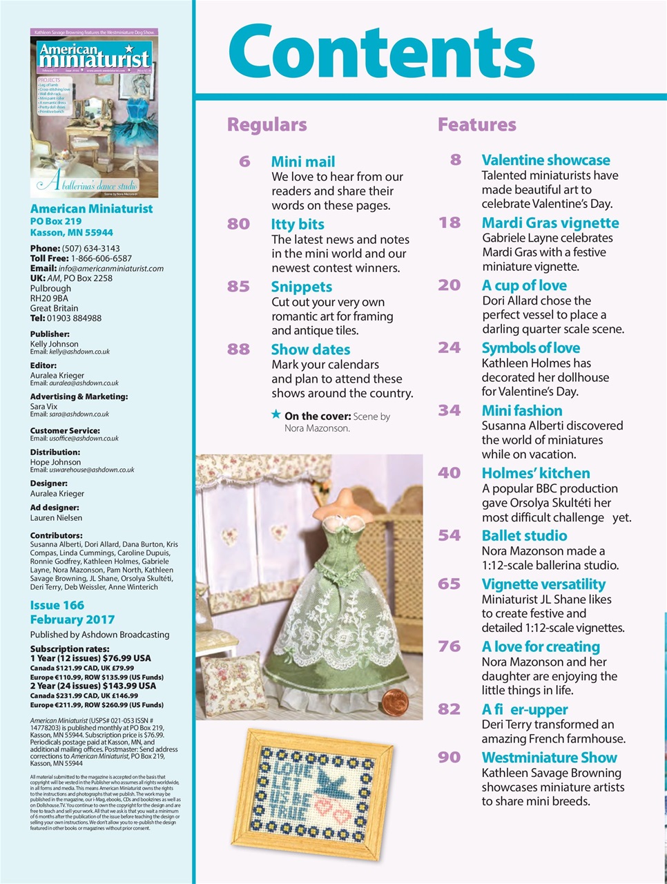 American Miniaturist Preview Pages