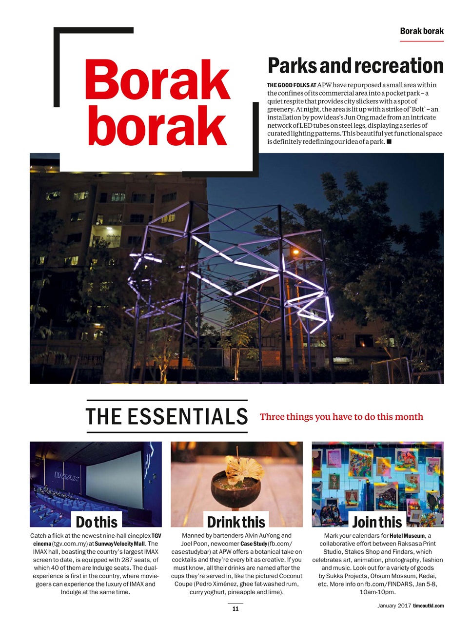 Time Out Kuala Lumpur Preview Pages