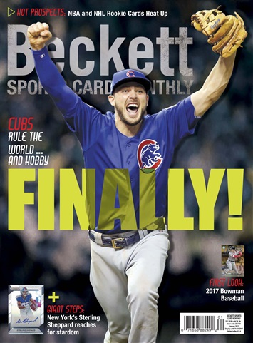 Sports Card Monthly Magazine issue January 2017