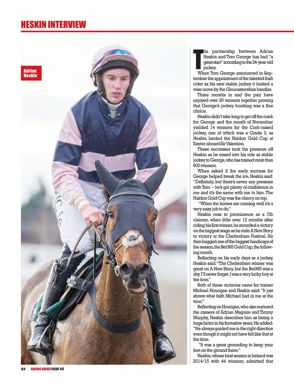 Racing Ahead Preview Pages