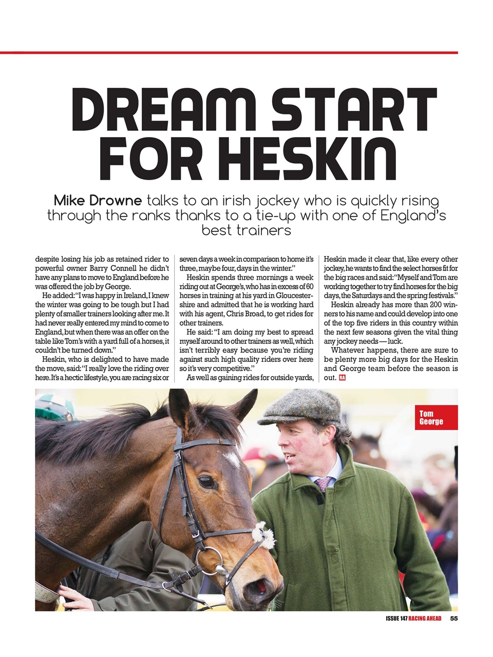 Racing Ahead Preview Pages