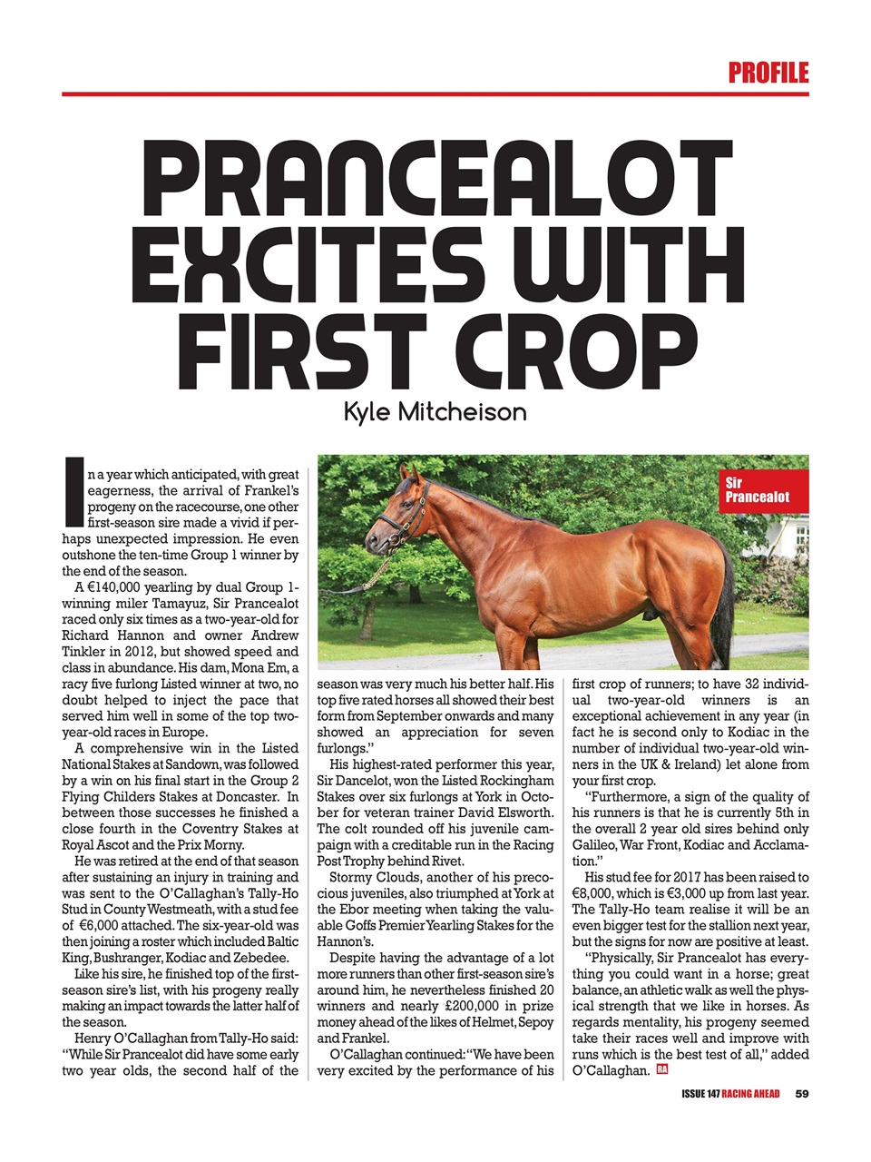 Racing Ahead Preview Pages