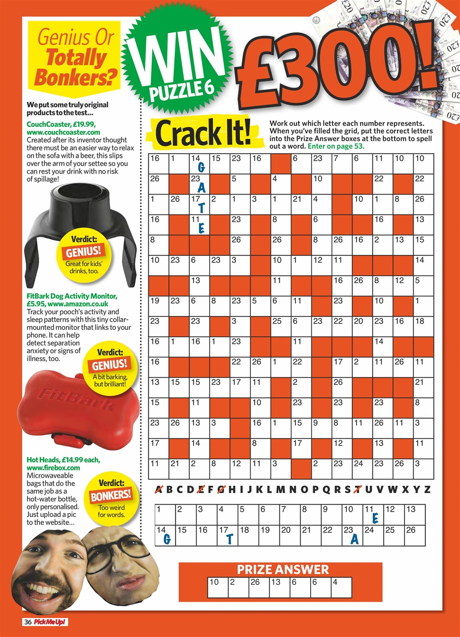 Pick Me Up Preview Pages