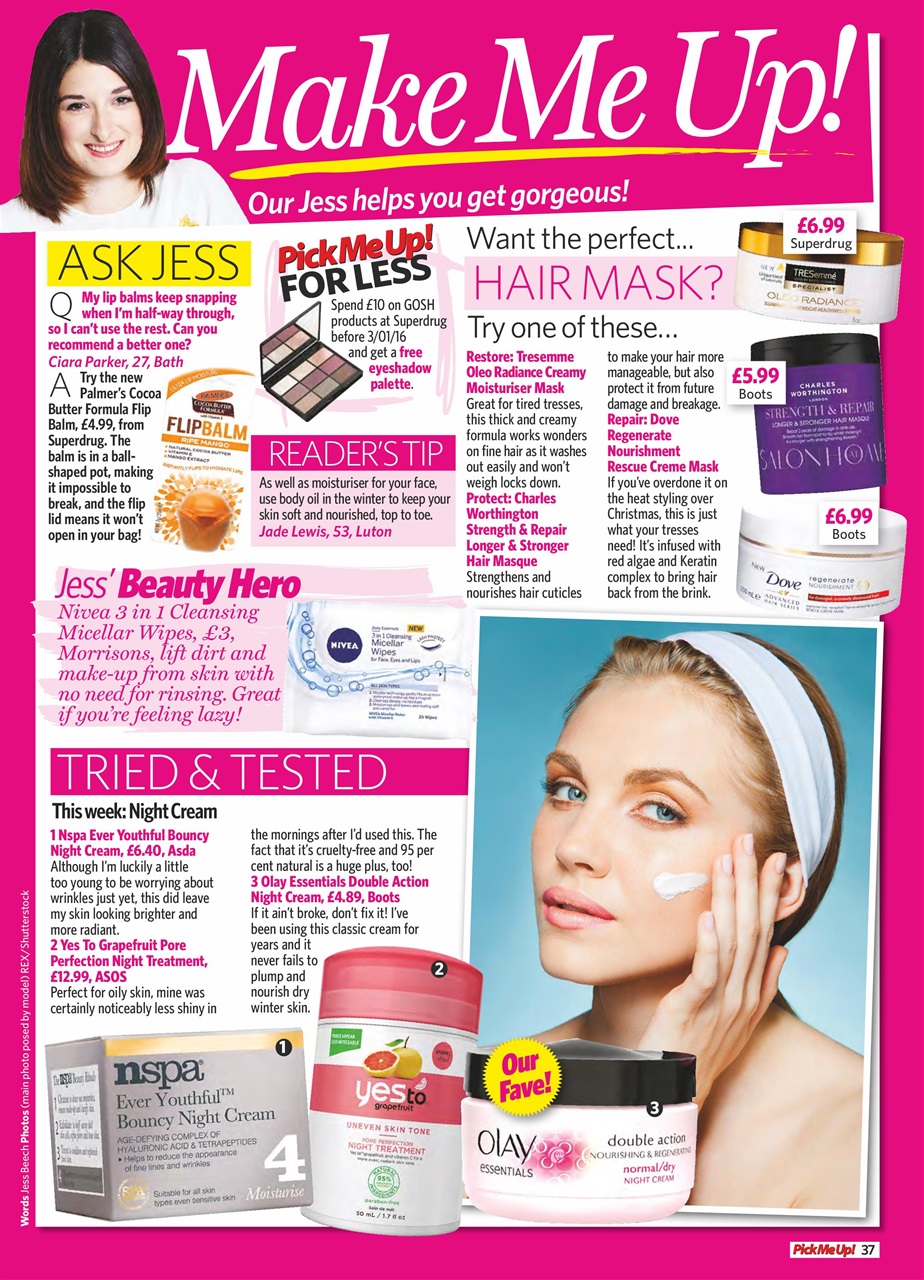 Pick Me Up Preview Pages