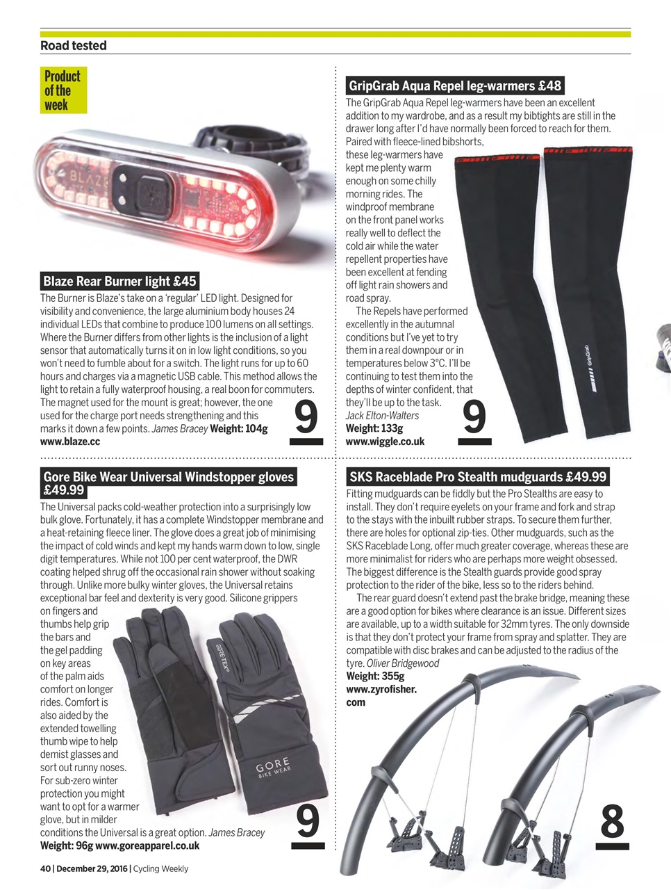 Cycling Weekly Preview Pages