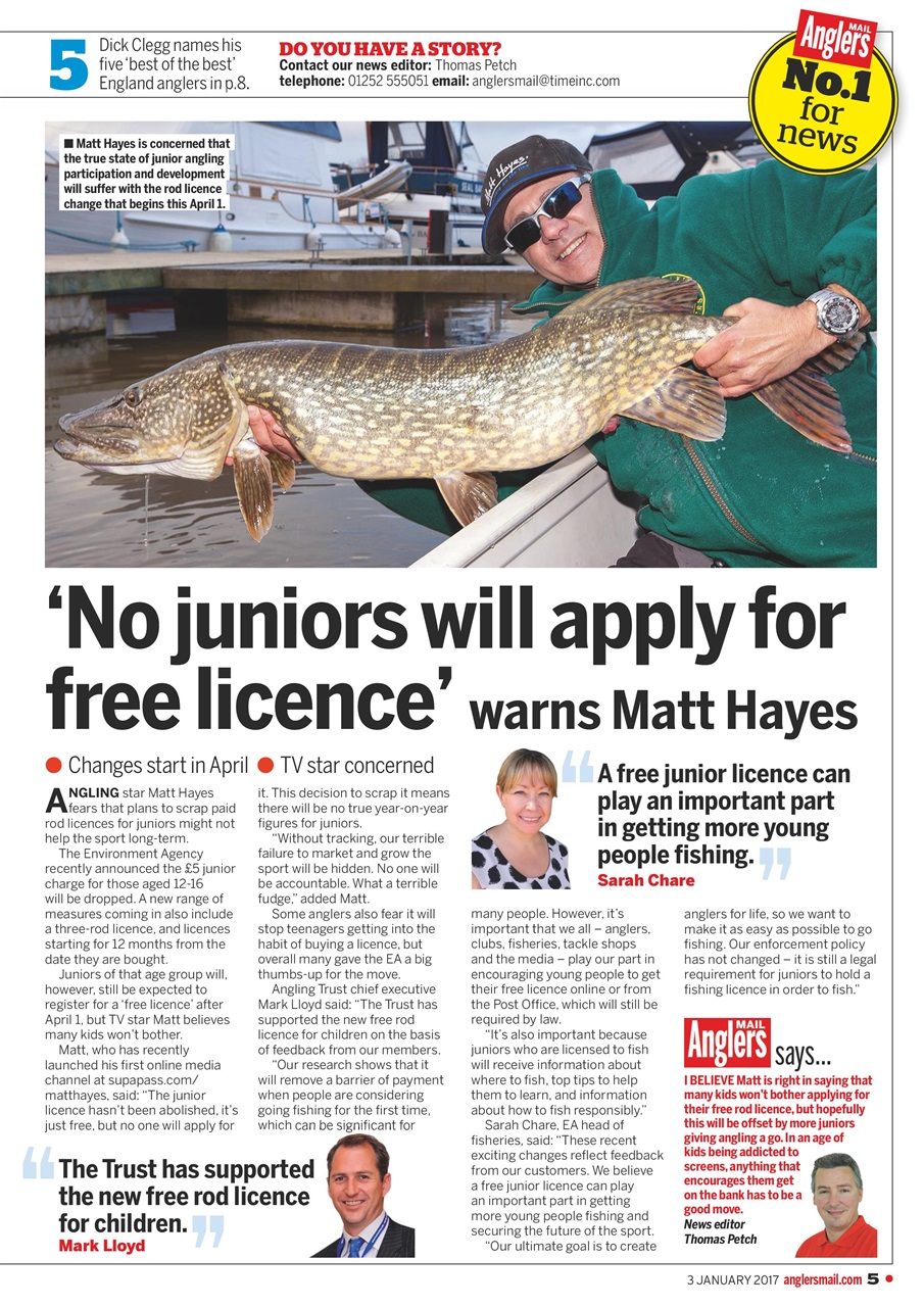 Anglers Mail Preview Pages