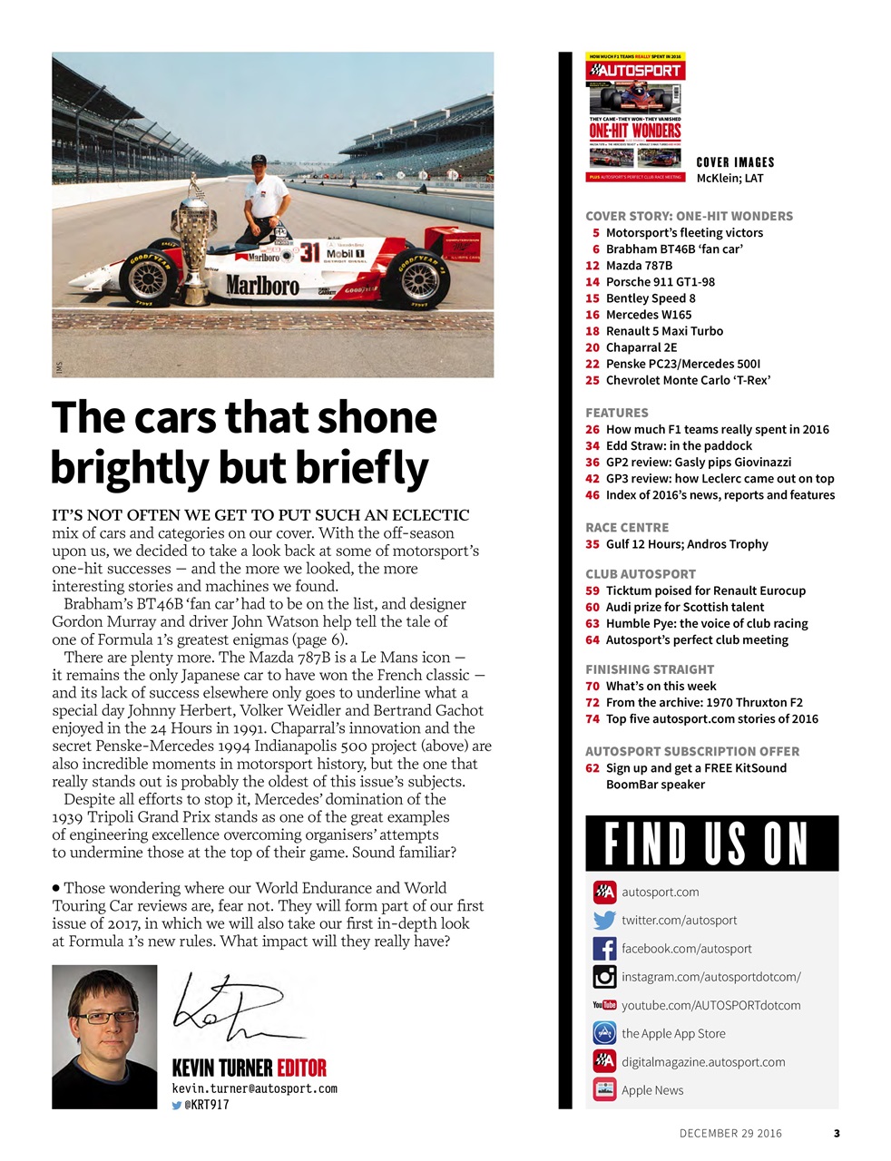 Autosport Preview Pages