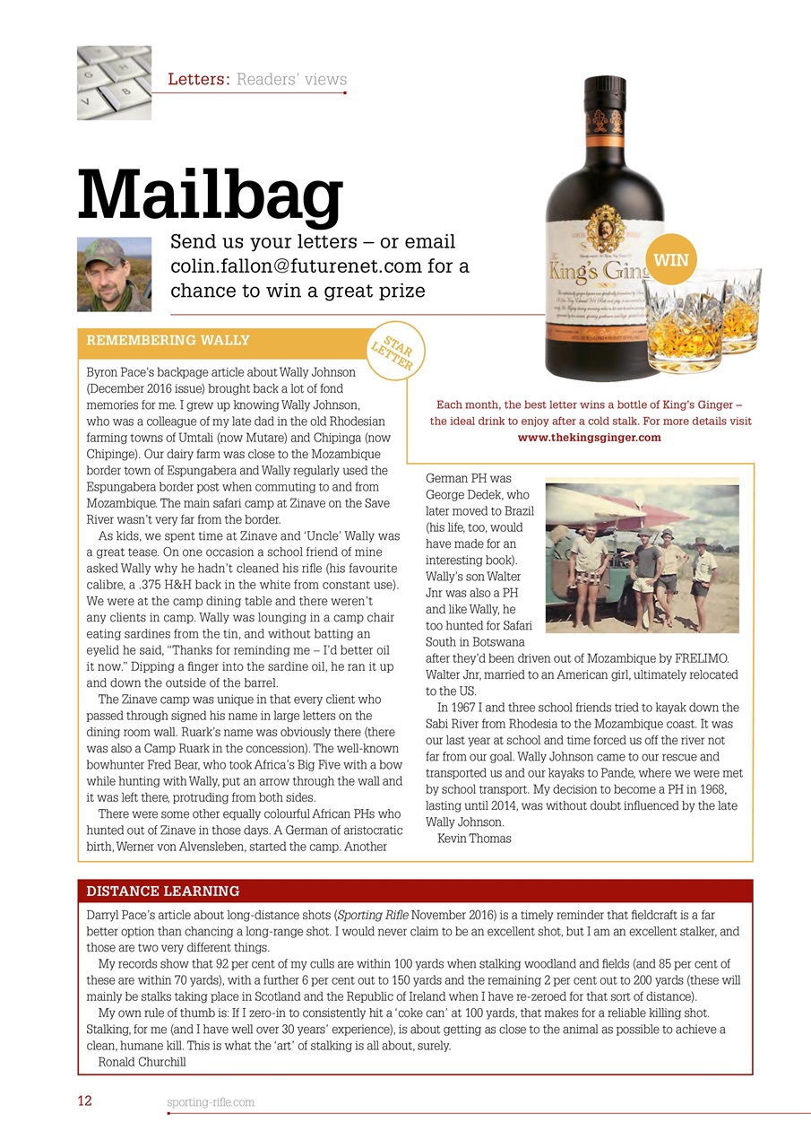 Sporting Rifle Preview Pages