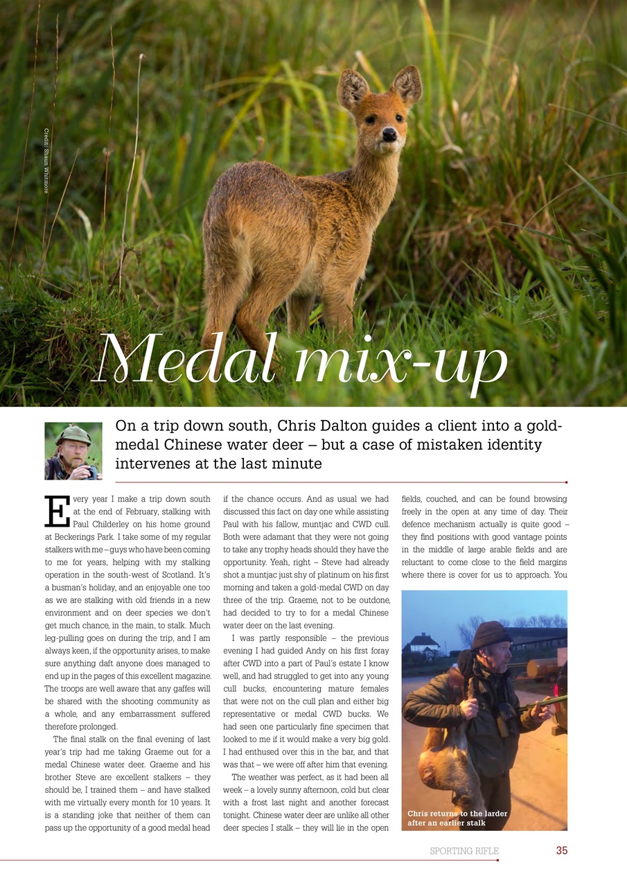 Sporting Rifle Preview Pages