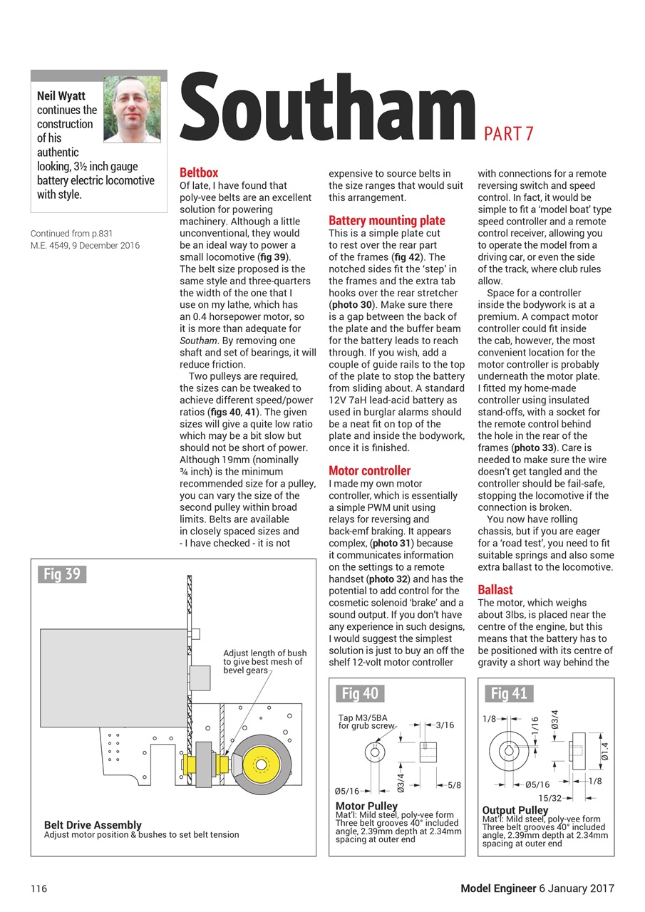 Model Engineer Preview Pages