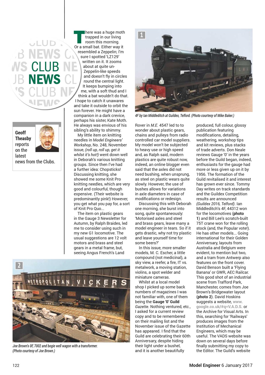 Model Engineer Preview Pages