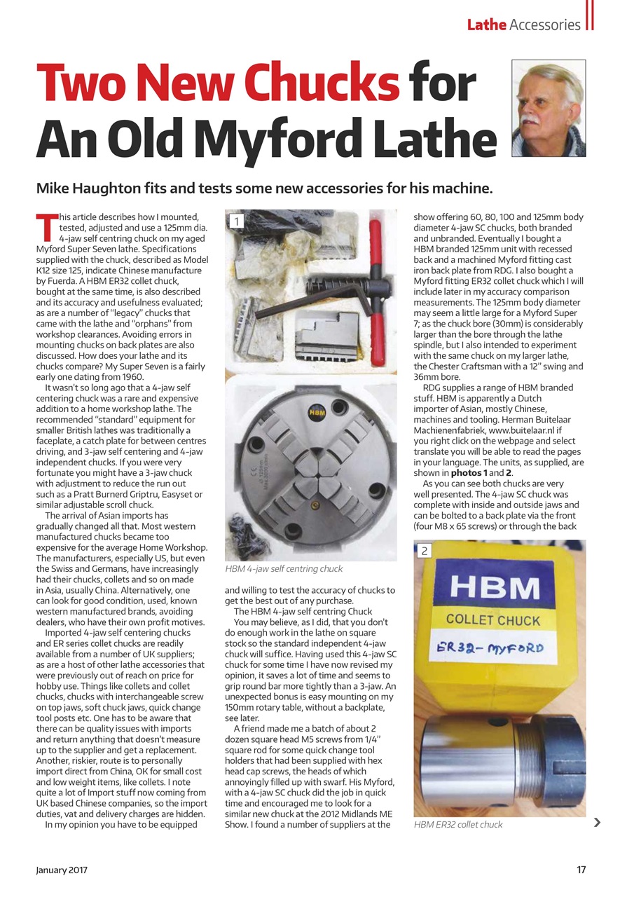 Model Engineer & Workshop Magazine Preview Pages