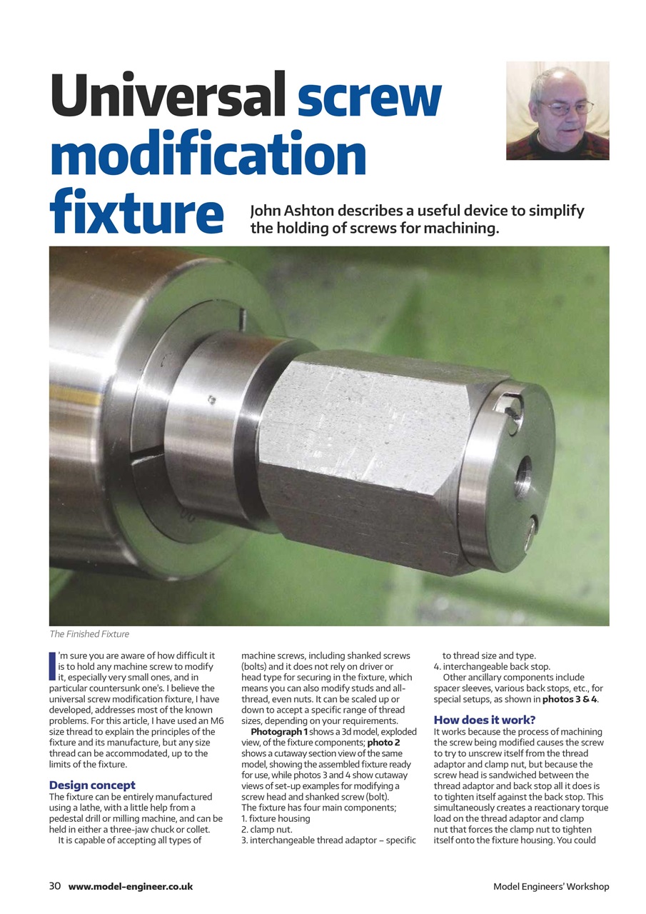 Model Engineer & Workshop Magazine Preview Pages