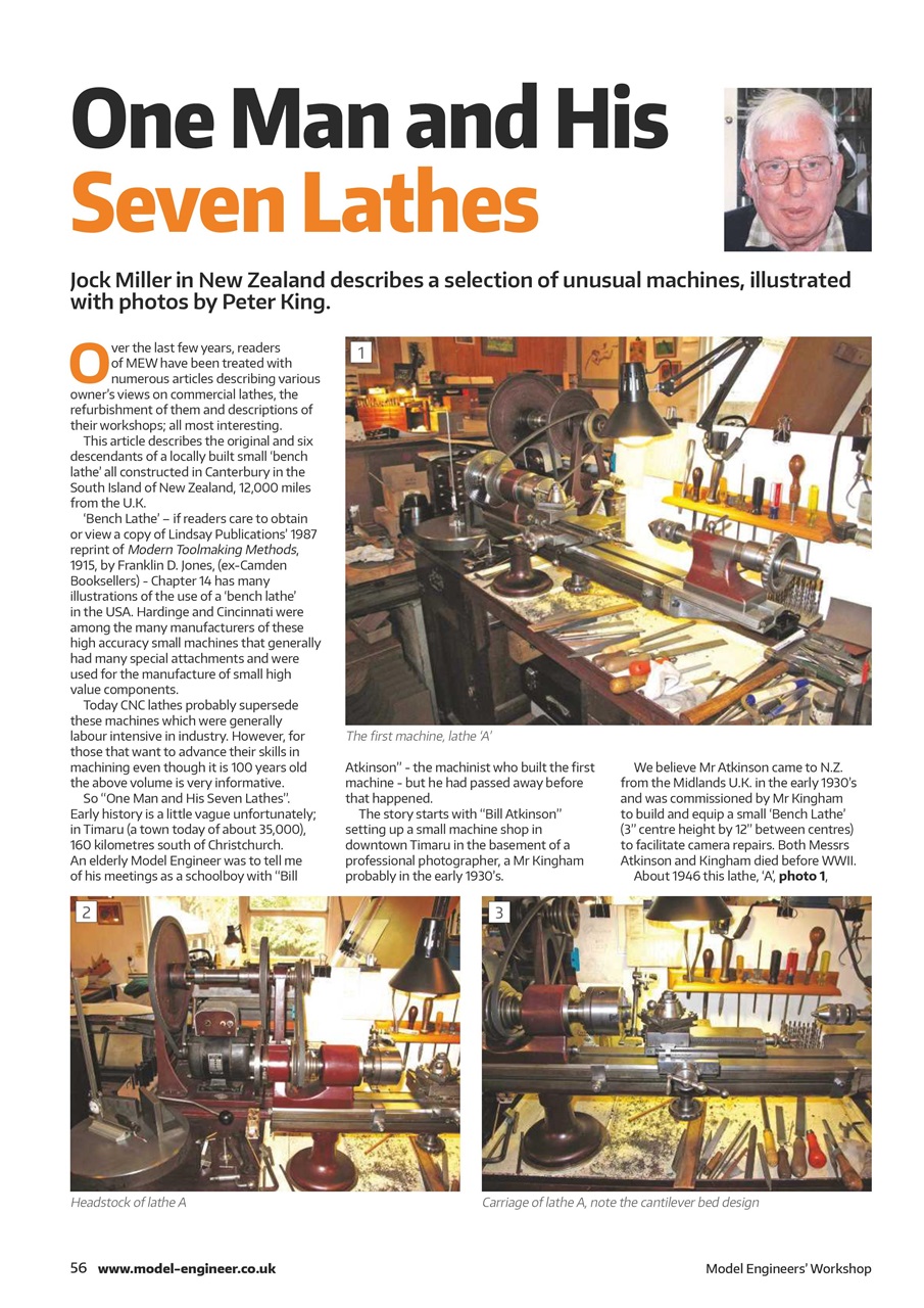 Model Engineer & Workshop Magazine Preview Pages