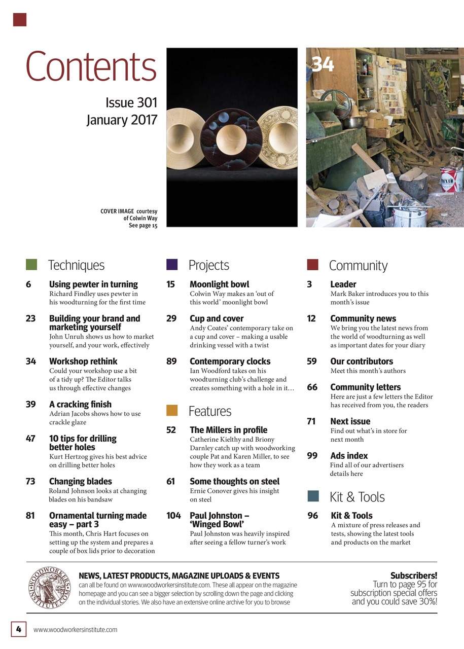 Woodturning Preview Pages