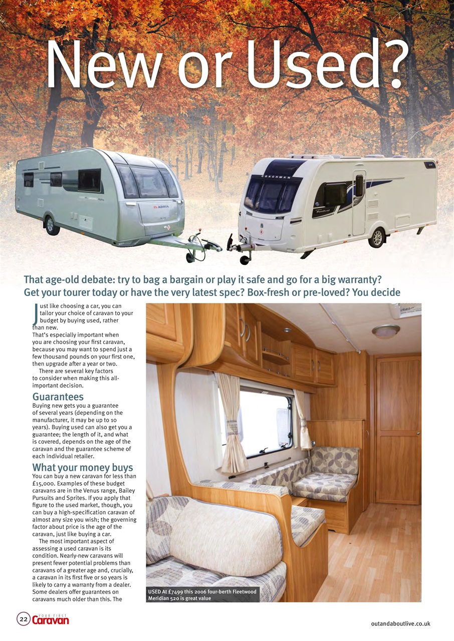 Buying Your Perfect Caravan Preview Pages