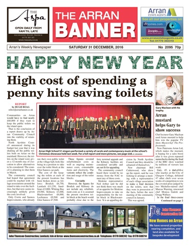 Arran Banner issue 30 December 2016