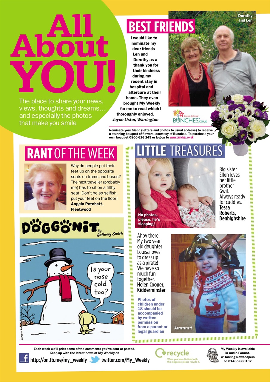 My Weekly Preview Pages