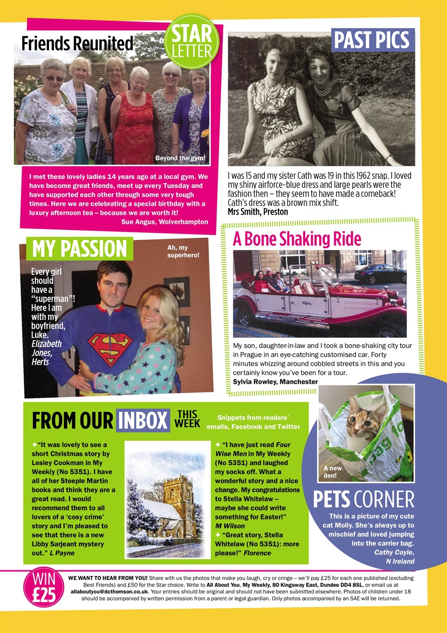 My Weekly Preview Pages