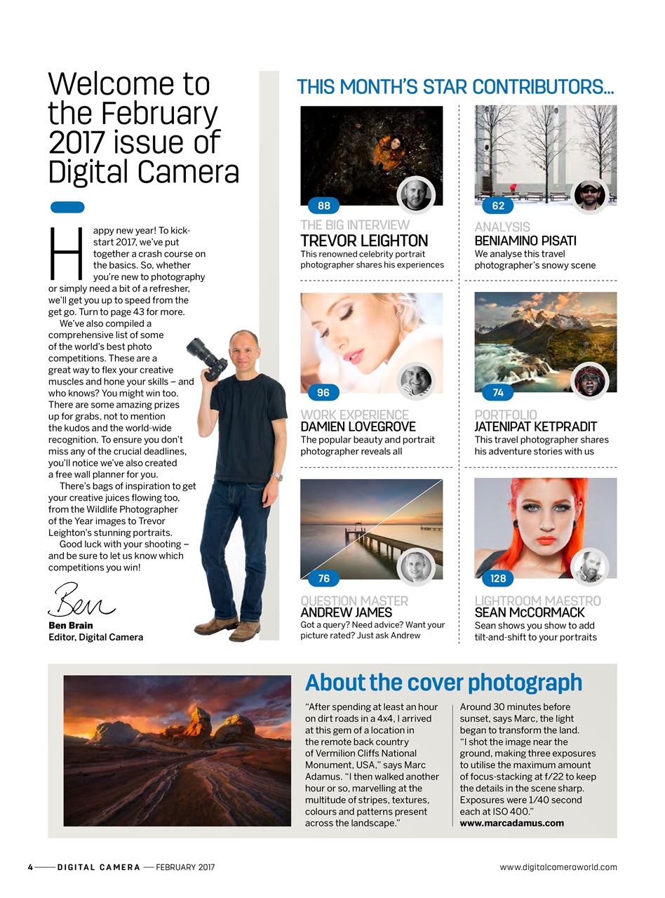 Digital Camera Magazine Preview Pages