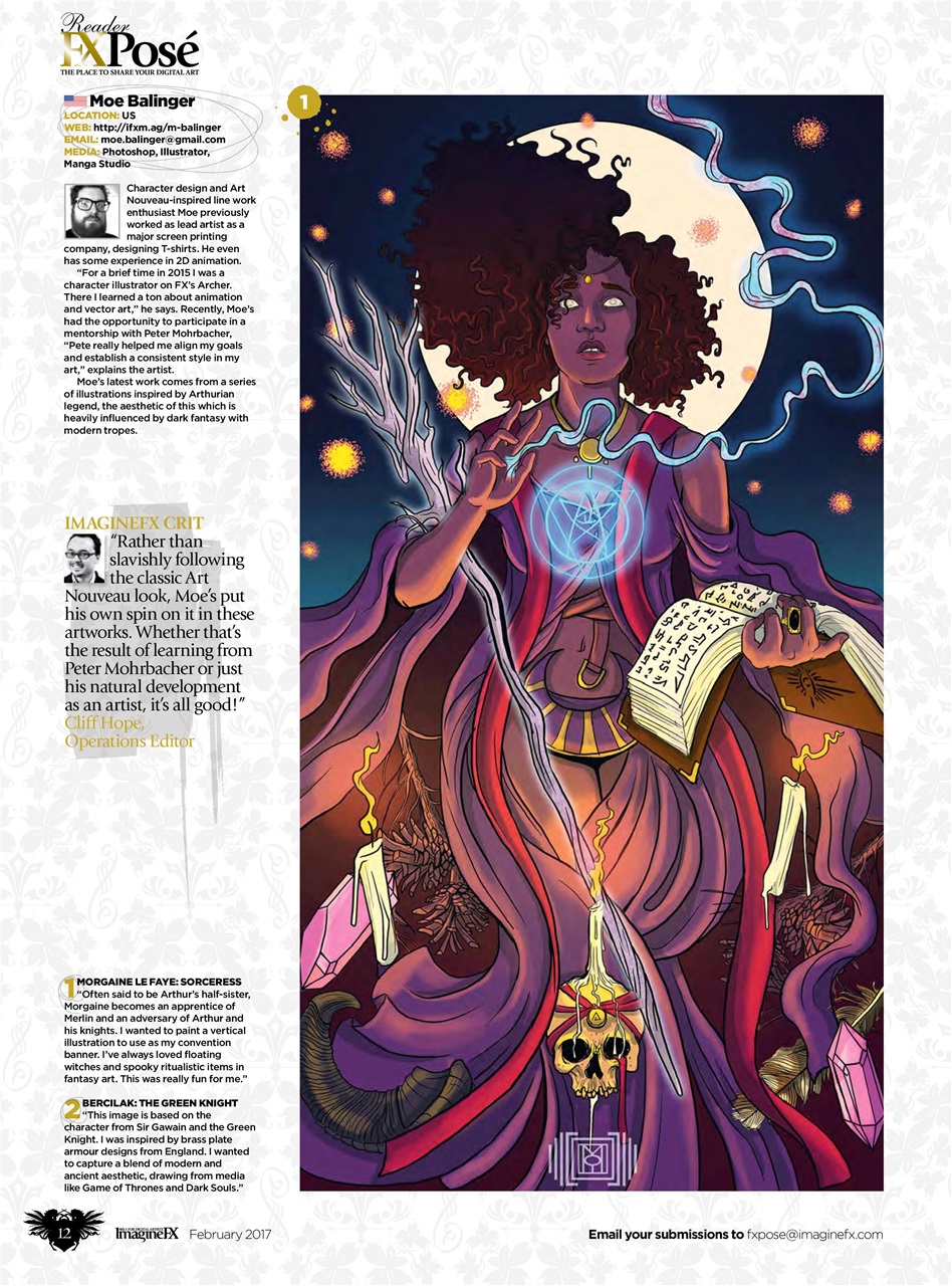 ImagineFX Preview Pages