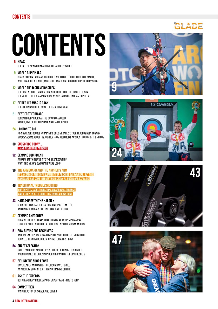 Bow International Preview Pages