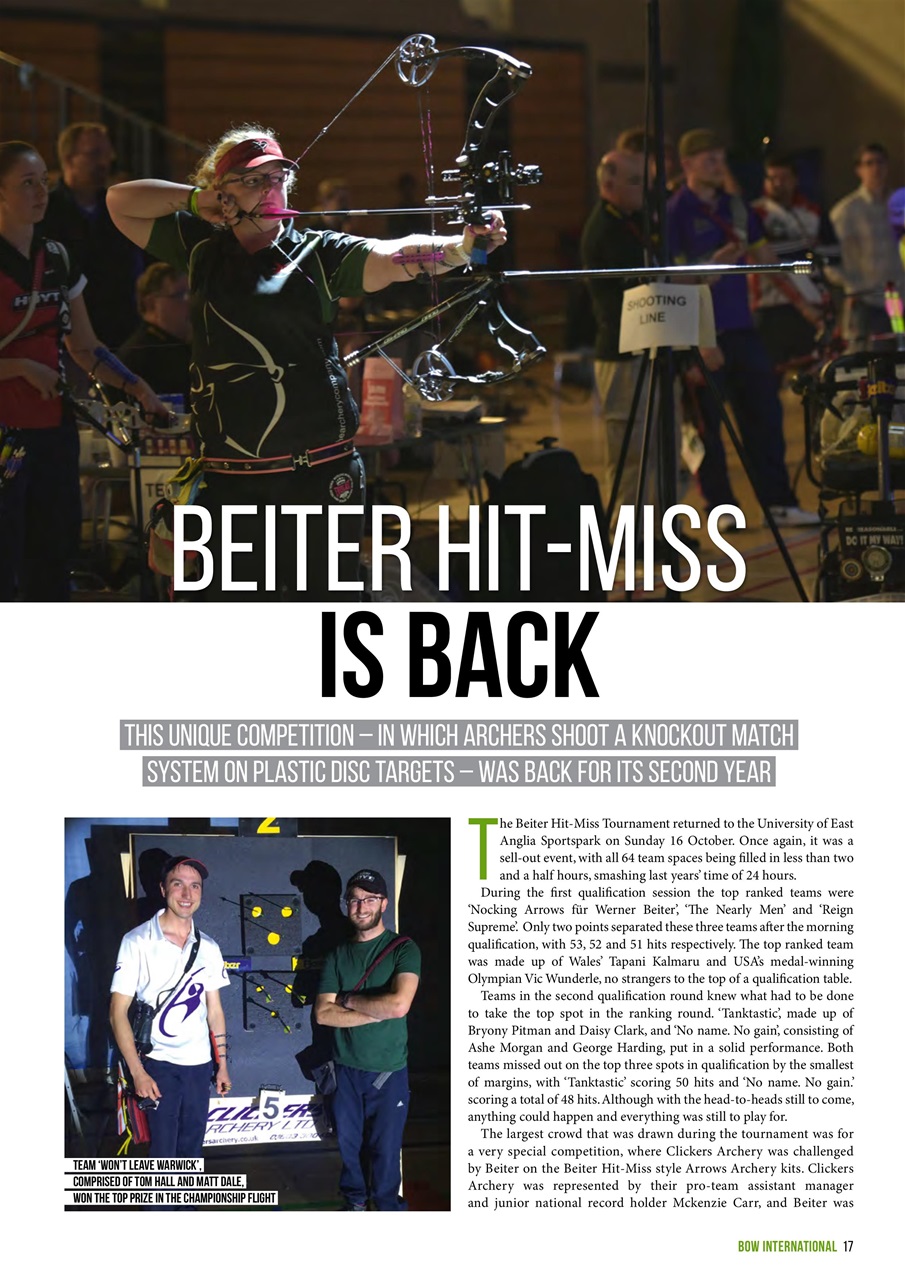 Bow International Preview Pages